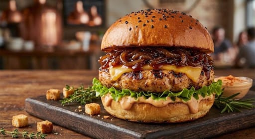 Testa Pollo Burger
